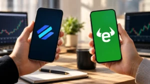 SwipeStox vs eToro