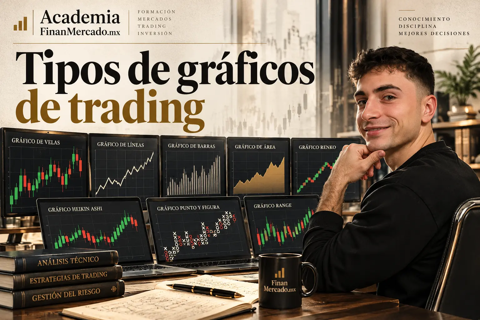Tipos de gráficos de trading