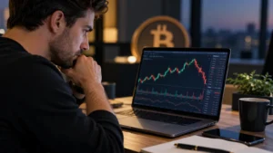 Trader revisa margen y liquidación en futuros cripto antes del ajuste de Toobit