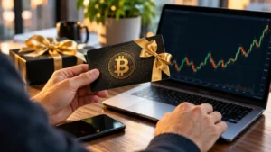 BloFin ofrece vouchers de Bitcoin con requisitos de volumen y restricciones de retiro.