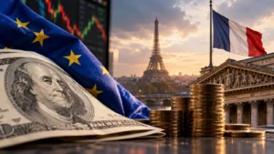 El EUR USD vuelve a mirar a Francia mientras aumenta la prima de riesgo de sus bonos.