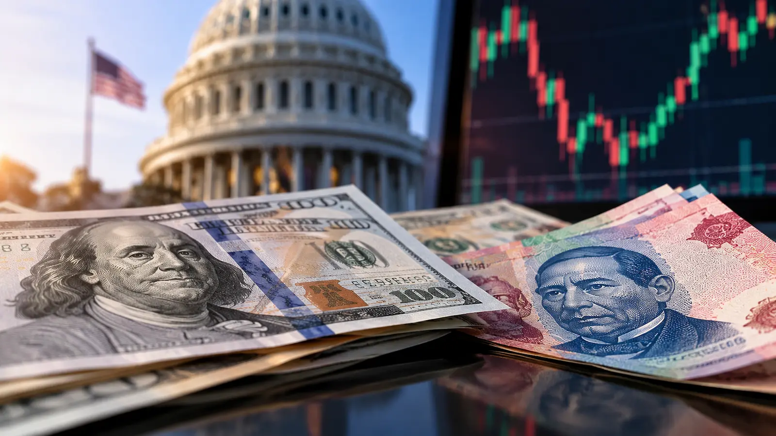 El USD MXN cotiza con menos referencias de bonos estadounidenses durante el feriado.