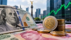 El USD MXN ronda 18.45 mientras el peso recibe apoyo de un entorno externo menos adverso.