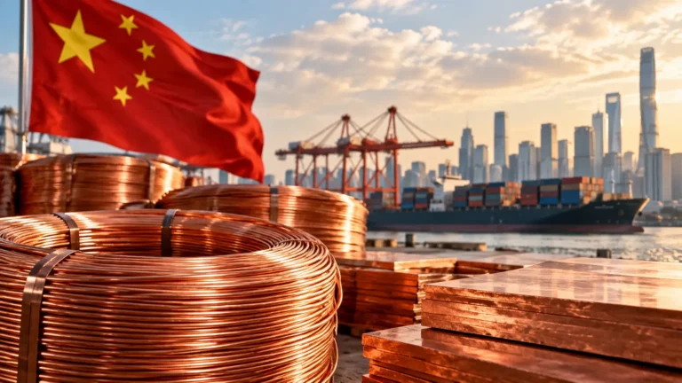 El cobre sigue de cerca la brecha entre costos industriales y consumo en China.