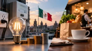 Electricidad y servicios explican presiones distintas dentro de la inflación mexicana.