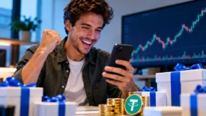 Gate anuncia 39 000 USDT en cupones para usuarios nuevos de su servicio de acciones.