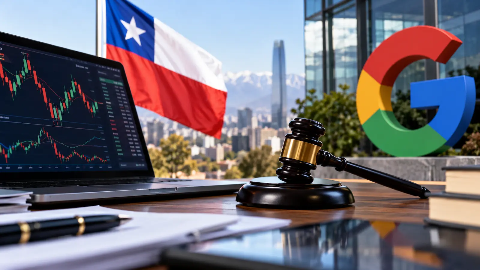 Google exige certificación y autorización regulatoria para anunciar Forex y CFDs en Chile.