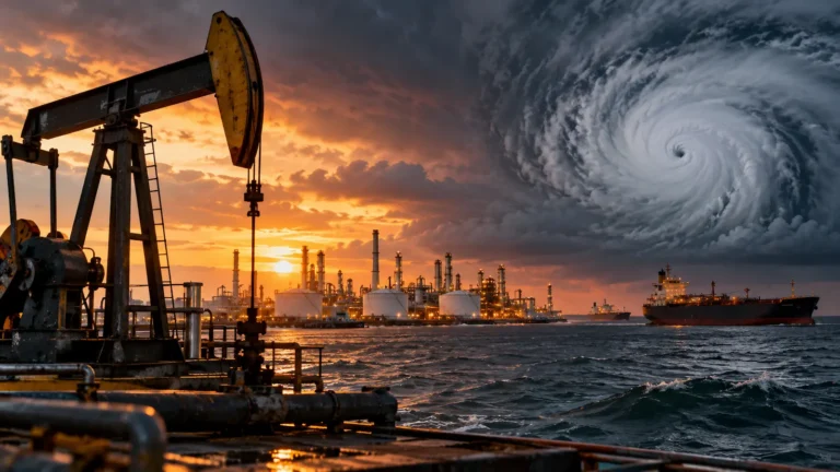 Isaias avanza por el Golfo mientras el mercado vigila WTI refinerías y suministro.