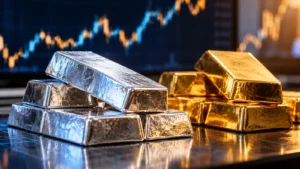 La plata vuelve a ampliar su movimiento frente al oro mientras el mercado mira tasas y dólar.