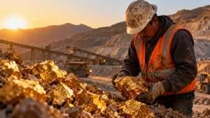 Minería de oro en México Guerrero y Zacatecas registraron las mayores caídas anuales en agosto.