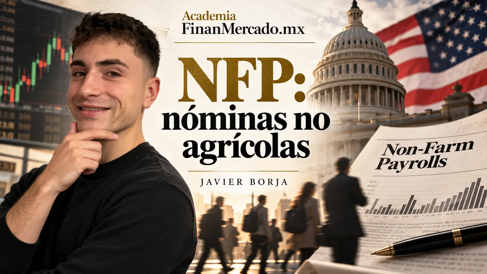 NFP nóminas no agrícolas