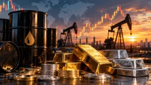 Petróleo al alza mientras oro y plata retroceden entre geopolítica inflación y tasas.