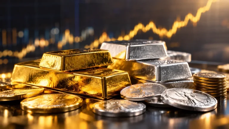 Promoción de Born2trade sobre swaps positivos en oro y plata.