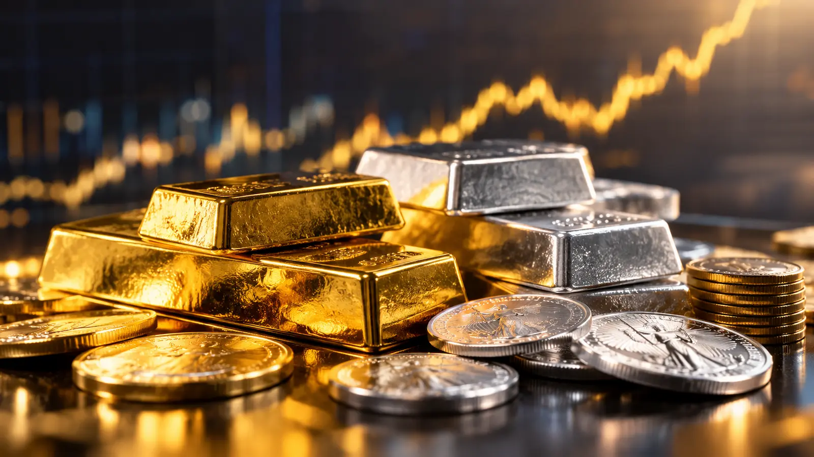 Promoción de Born2trade sobre swaps positivos en oro y plata.
