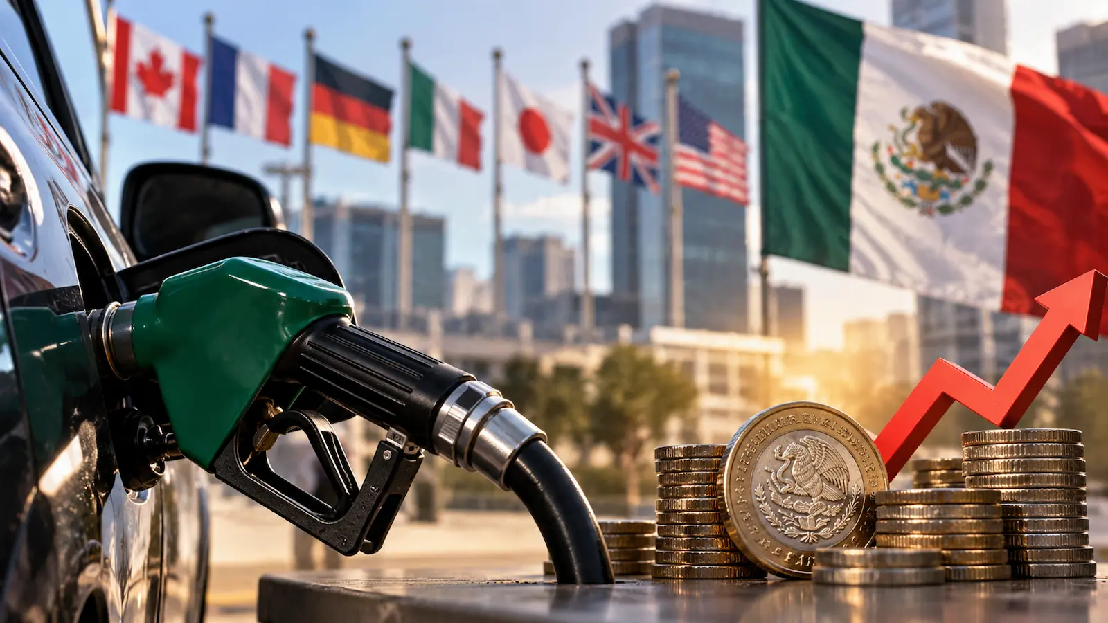 Reservas del G7 y estímulo al diésel ponen el foco en precios e inflación en México.
