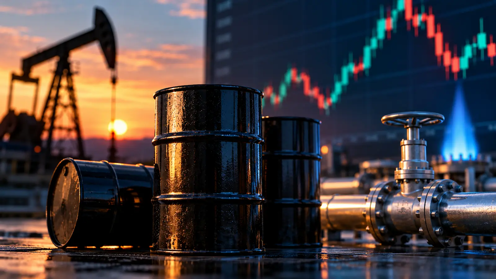 Rollover del índice de WTI Brent y gas natural en los perpetuos USDT M de Bitget.
